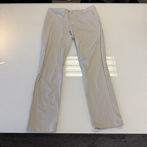 RHONE Men's Light Gray Chinos